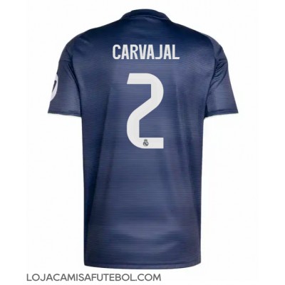 Camisa de Futebol Real Madrid Daniel Carvajal #2 Equipamento Secundário 2025-26 Manga Curta Camisa de Futebol Real Madrid Daniel Carvajal #2 Equipamento Secundário 2025-26 Manga Curta